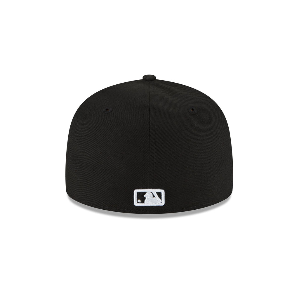 New York Yankees Black and White Basic 59FIFTY Fitted Hat